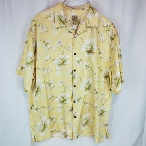 JoS A Bank Men’s Floral Short Sleeve Print Shirt